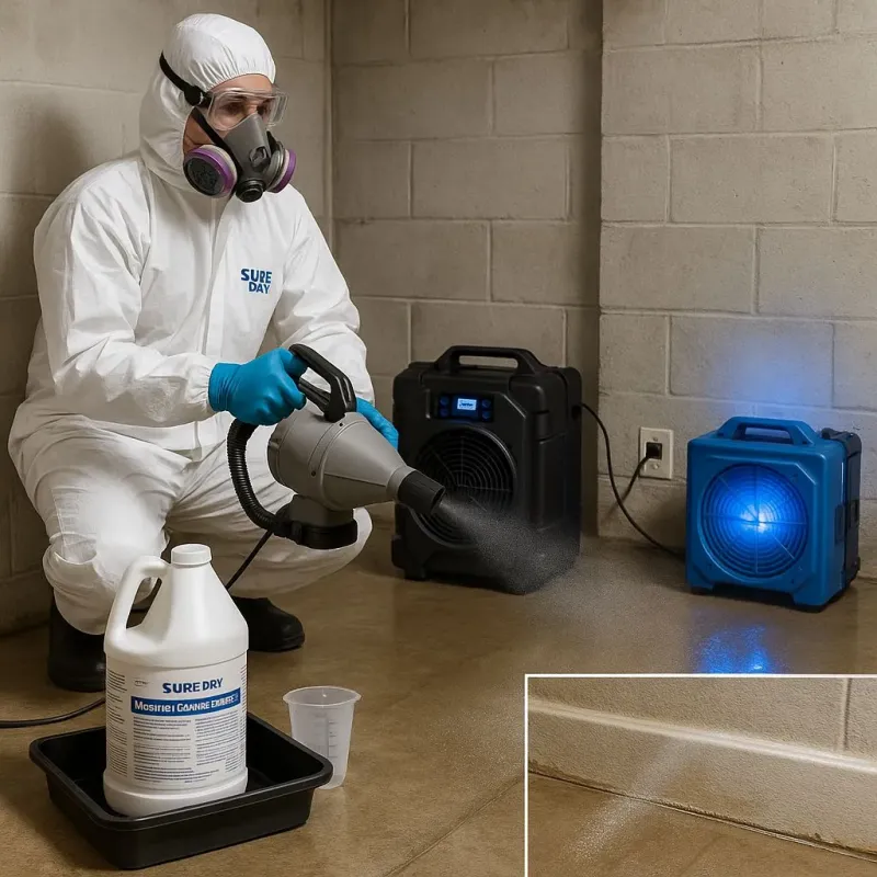 Sanitization and Odor Removal process in Brule County, SD
