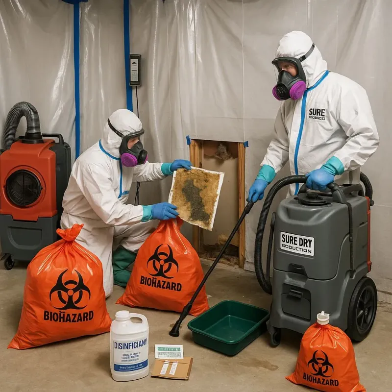 Contaminated Water Handling Protocols process in Brule County, SD